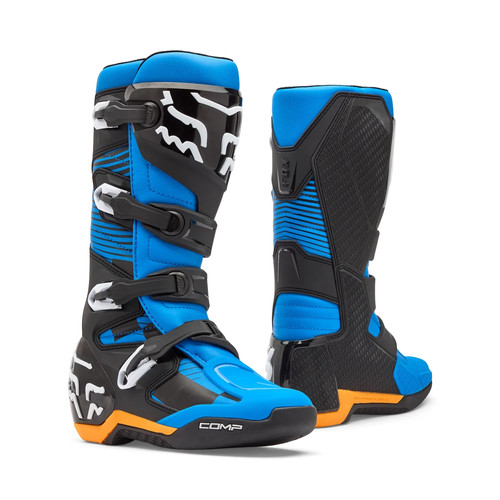 Fox racing comp boot blue - fox,