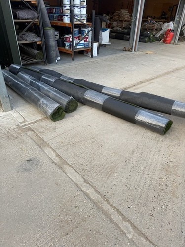 Artificial grass offcut used - grass,