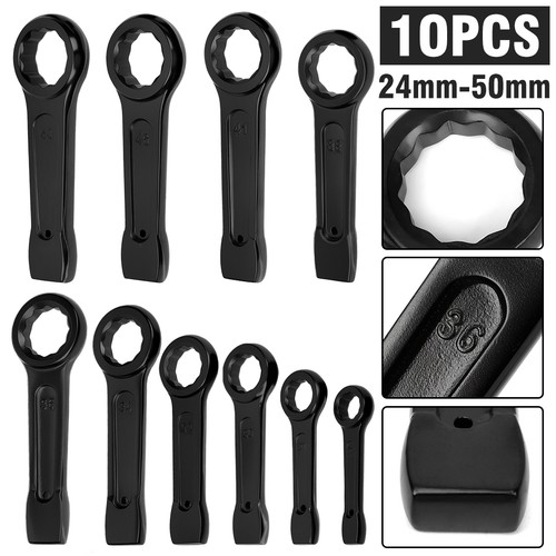 10pc slogging ring spanner - slogging,