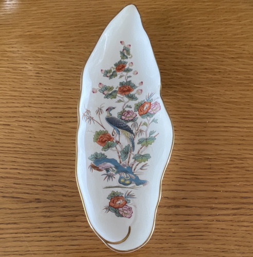 Wedgwood kutani crane bone - kutani,