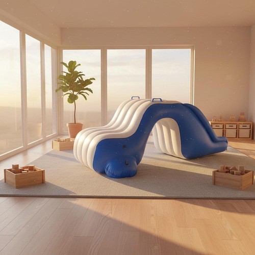 Inflatable pool slide portable - slide,