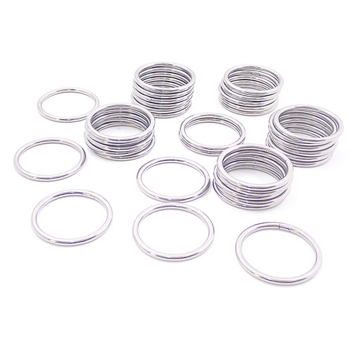 Welded metal rings 316 - metal, (a4