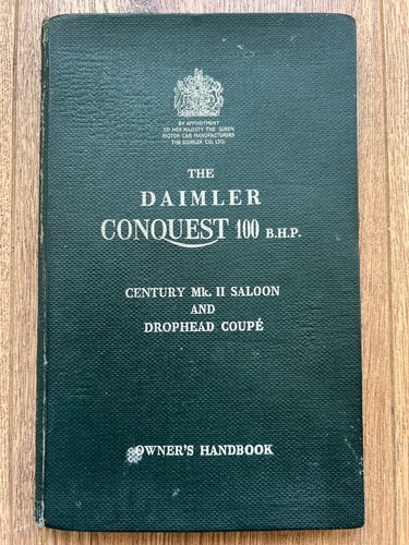Daimler conquest century ii - daimler,