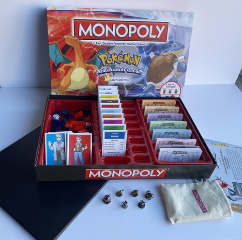 Monopoly pokemon kanto edition - kanto,