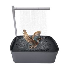 Bird Bathhouse Bathtub Auto Parakeet Bird Bath Shower With Circulating Faucet