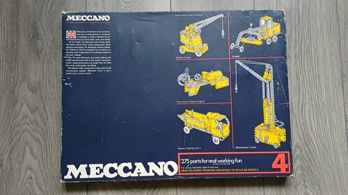 Meccano set 1970s - 4, byz,100%