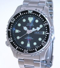 Citizen Promaster Automatic DIVER'S Steel Plastic Band 20 BAR Wr NY0040-17L