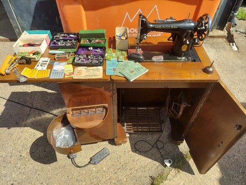 Singer vintage electric sewing - electric,