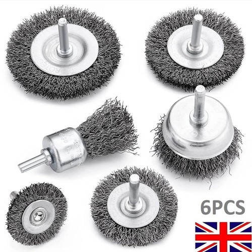 Wire wheel cup brush - cup, set