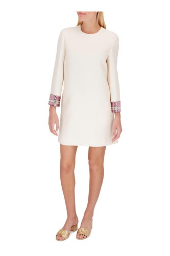 Valentino ivory crepe - ivory, couture