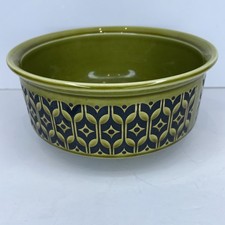 Hornsea Pottery Heirloom Olive Green Rare Bowl Ceramic KItchenware