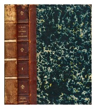 Weiß, Louis (1811-1882) Lettres Sur L'Angleterre - IN 2 Bände 1865 Hardcover