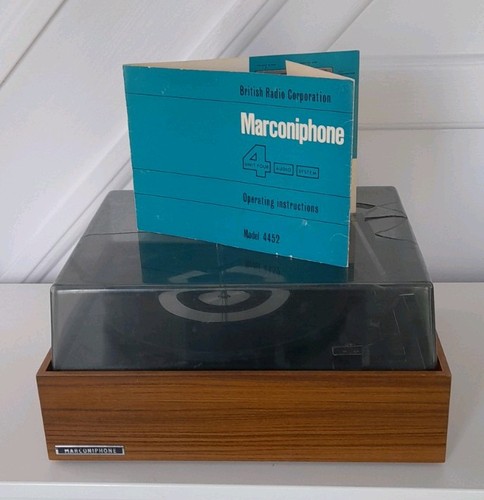 Marconiphone record player - record,