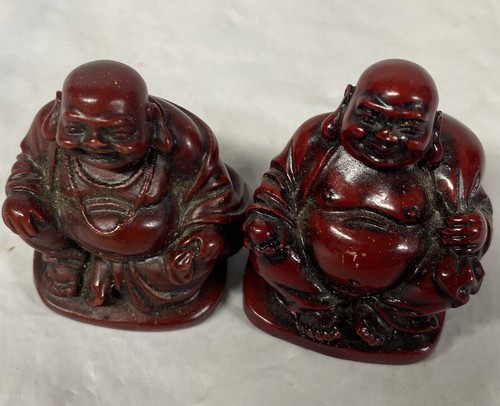 Red mini small buddha - red,