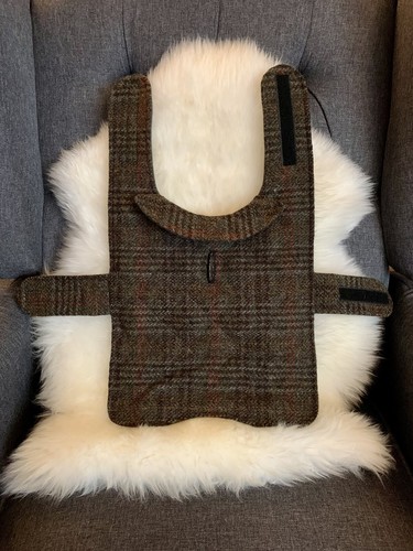 Tweed dog coat medium - tweed,