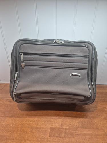 Delsey green cabin luggage - delsey, bag