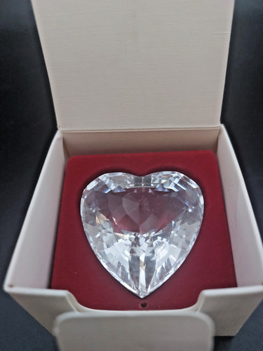 Swarovski crystal heart clear - swarovski,