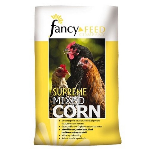 Fancy feeds supreme mixed - fancy, corn