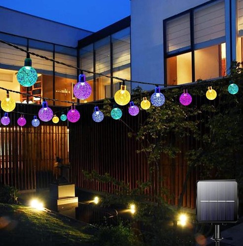 Led solar globe string - 50,
