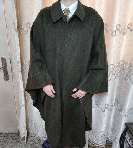Vintage pure wool olive - , green