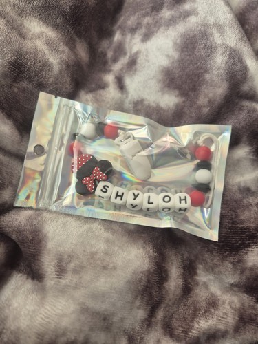 Personalised name pacifier - personalised,