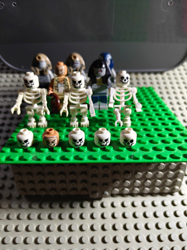 Lego pharaoh quest skeleton - lego, &