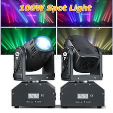 100W LED Beam Stage Light  Moving Head RGBW Gobo Spot Stage DMX  DJ Disco Light