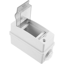Plastic circuit breaker box - circuit,