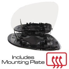 Wing Mirror Glass VW Golf Plus