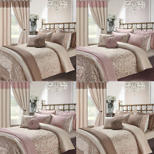 Embroidery Bedding Duvet Covers Set / Cushion/ Bed Throw Shams Pillow / Curtains