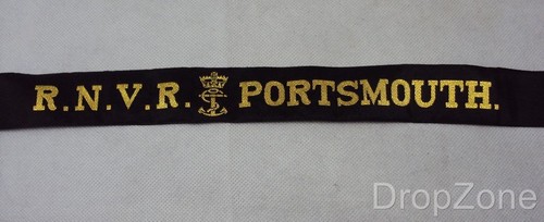 Royal navy cap tally - navy,