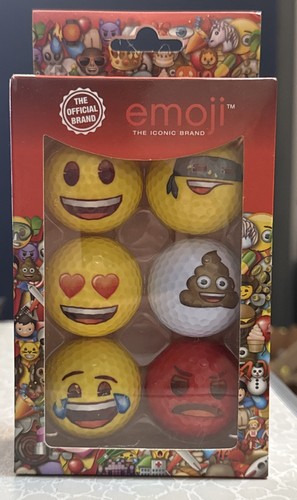 Emoji golf balls - emoji,