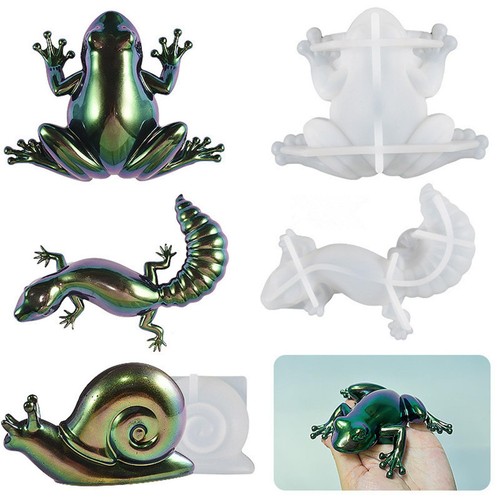 Diy frog gecko snail - frog,