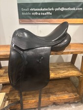 kieffer  Athen Olympia dressage saddle 18” black 
