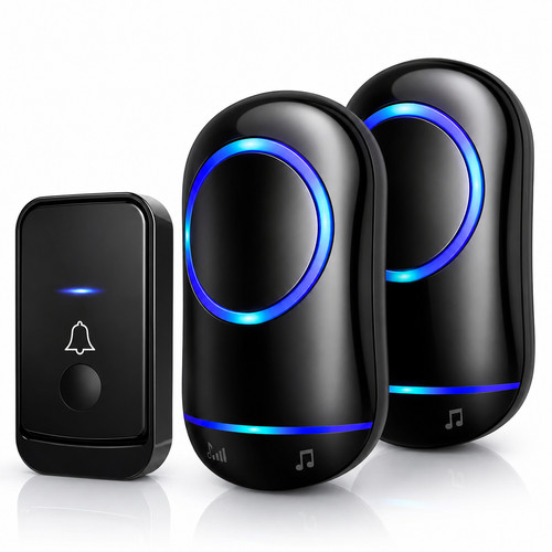Wireless door bells plug - plug, in