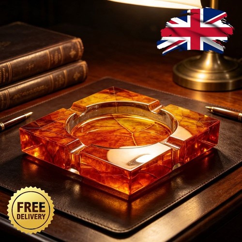 Aficionado glass cigar ashtray - aficionado,
