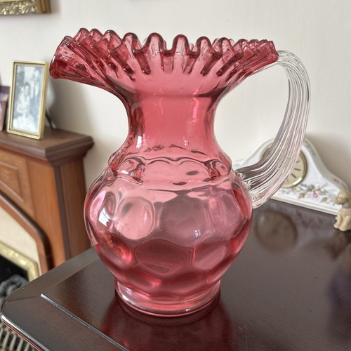 Vintage fenton cranberry glass - vintage,