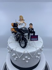 Bride and Groom w/Harley