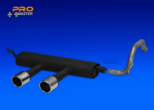 Sport exhaust silencer - sport, back