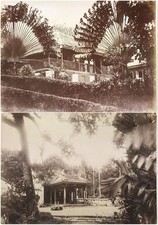 2 LARGE 1880/90 ALBUMEN PHOTO