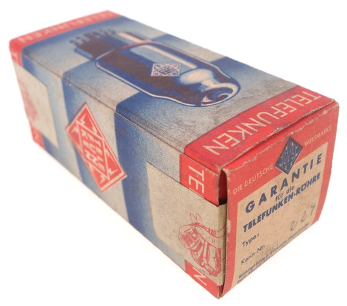 Cf7 telefunken pentode tube - telefunken,