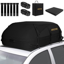 GADLANE Cargo Carrier Bag 20 Cubic Feet Rooftop Rack Box Waterproof Car (Black)