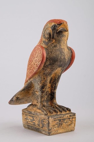 Horus statue falcon bird god - horus,