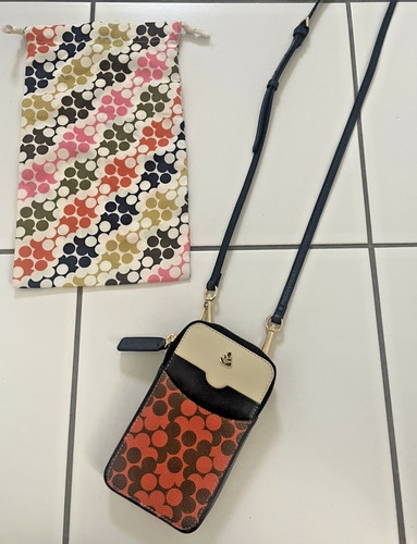 Orla kiely leather cross - orla,