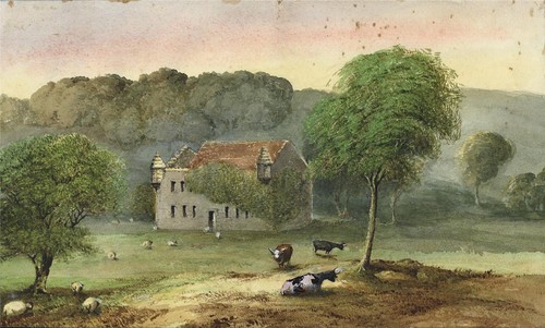 Old building farm - building, in