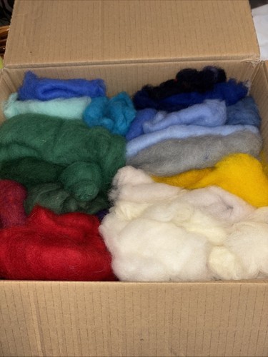 Carded new zealand wool - new,