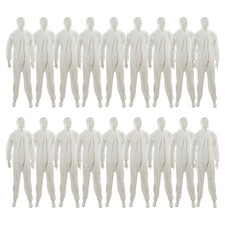 White Disposable Overalls Suit
