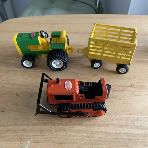 Vintage tonka bulldozer - tonka,