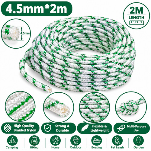 Pull start cord starter - pull, rope