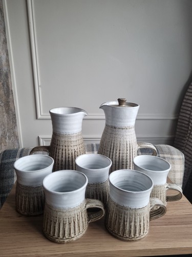 Studio pottery tea - pottery, st